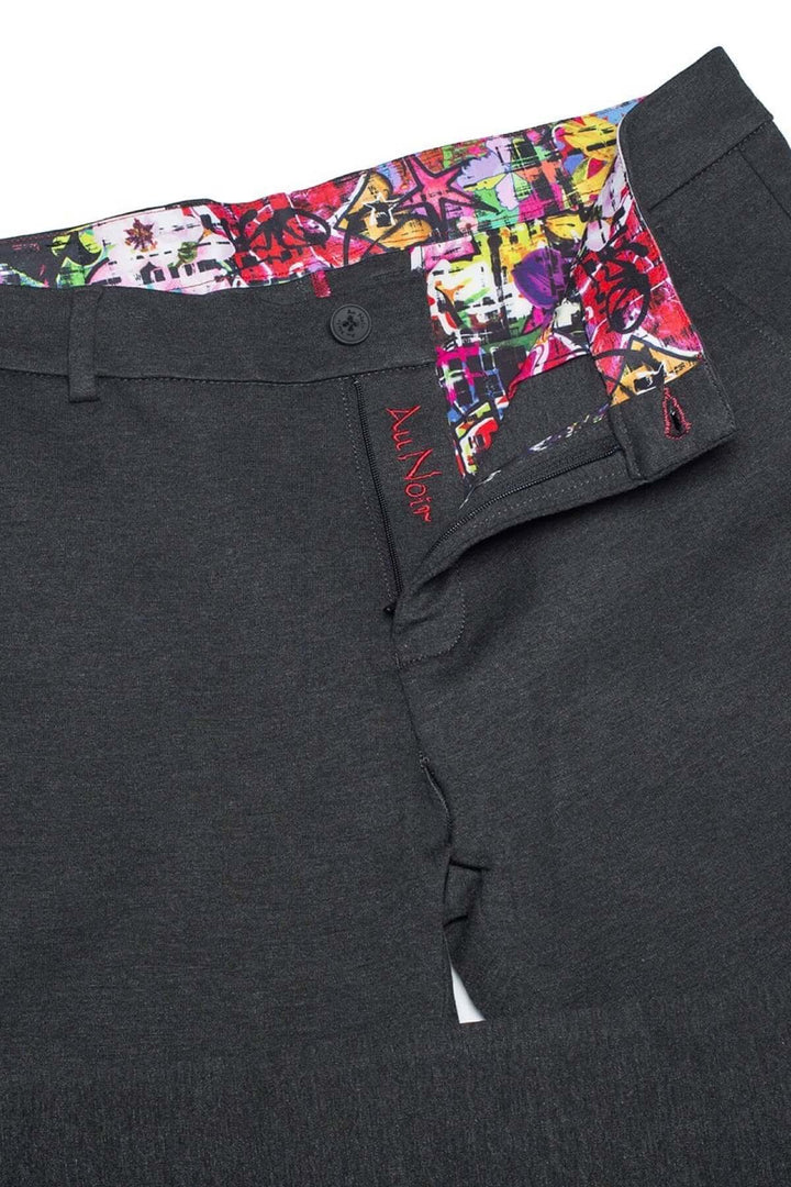 Pantalon de style Beretta avec finitions colorées et tissu extensible pour un look contemporain.