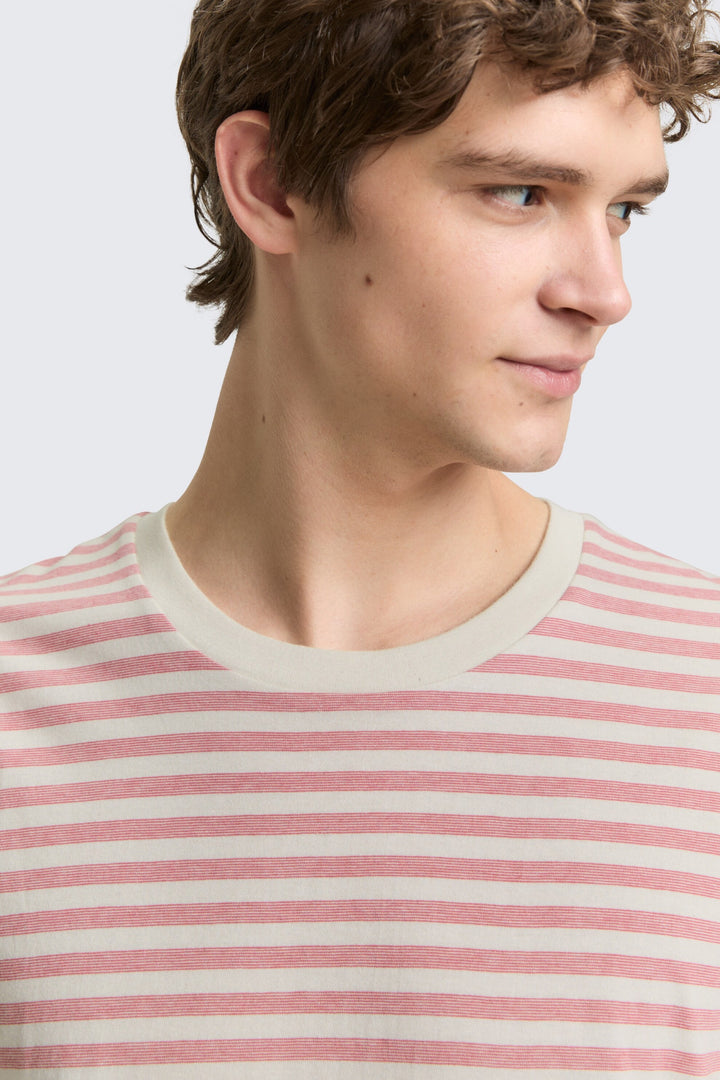Minimalist striped T-shirt