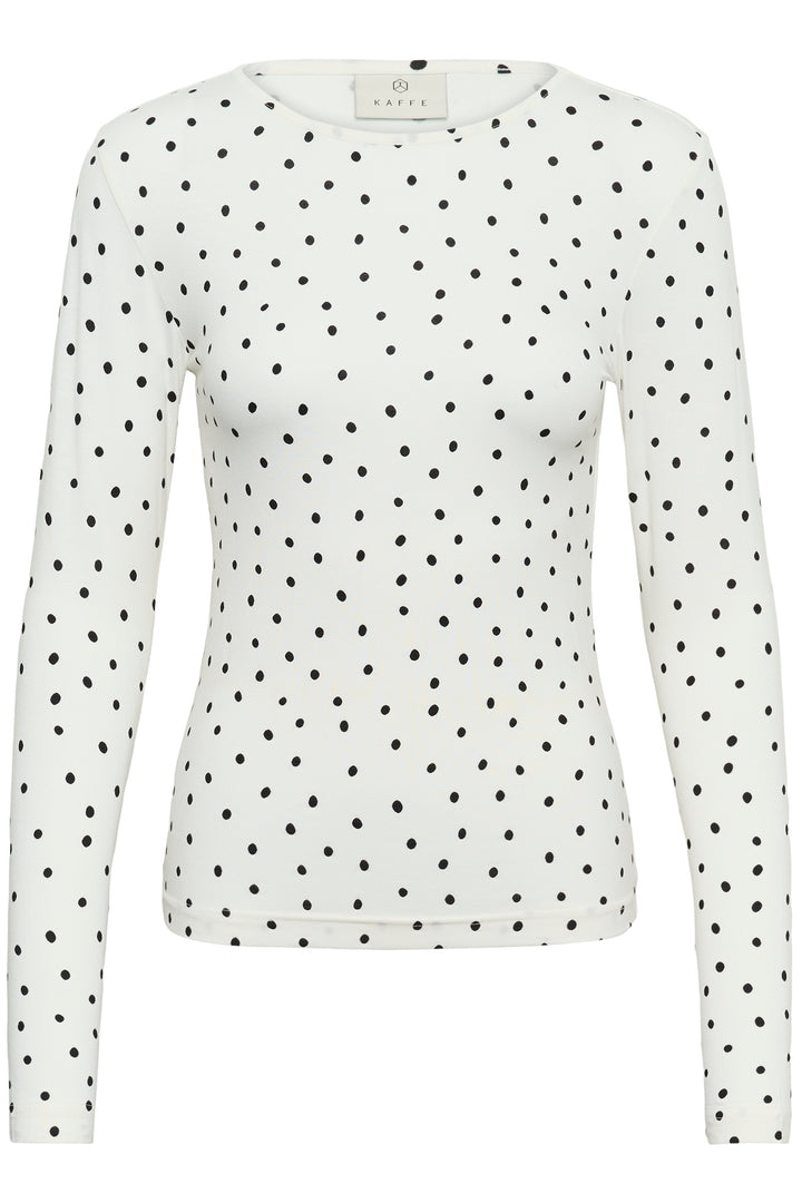 T-shirt Bella manches longues à pois