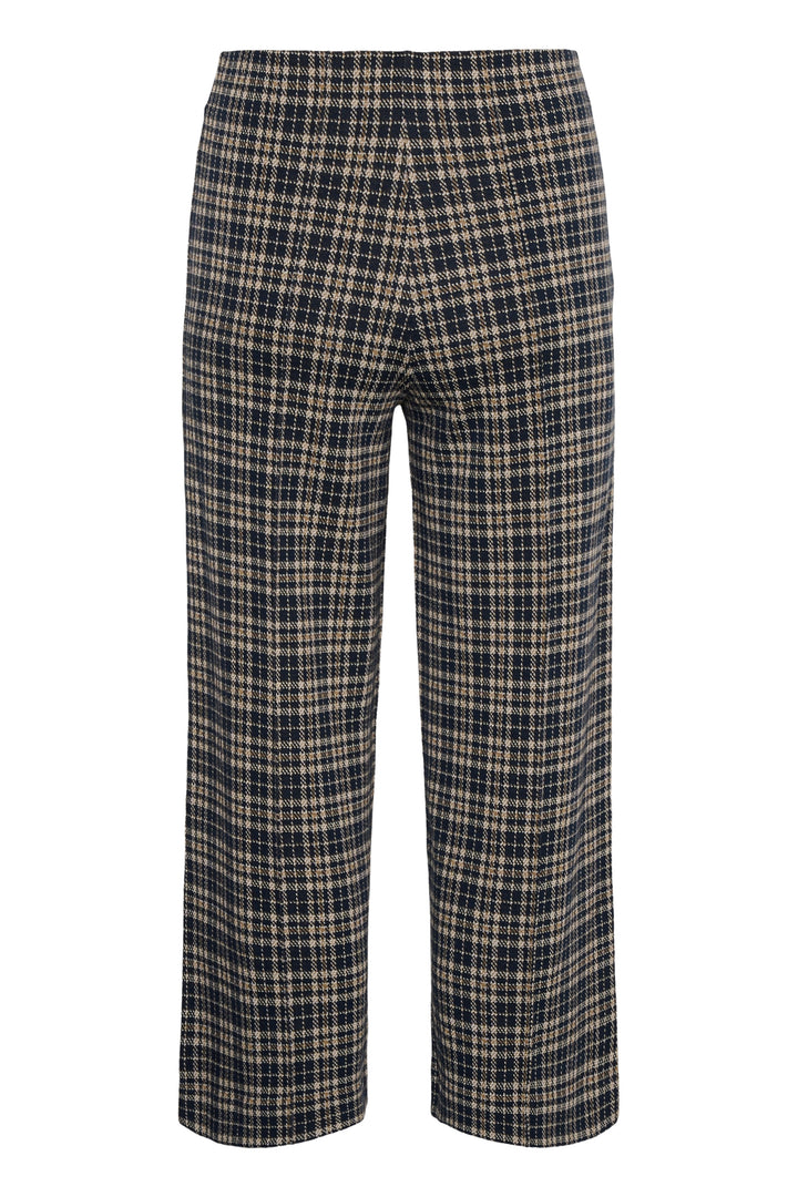 Pantalon large à carreaux Llisan