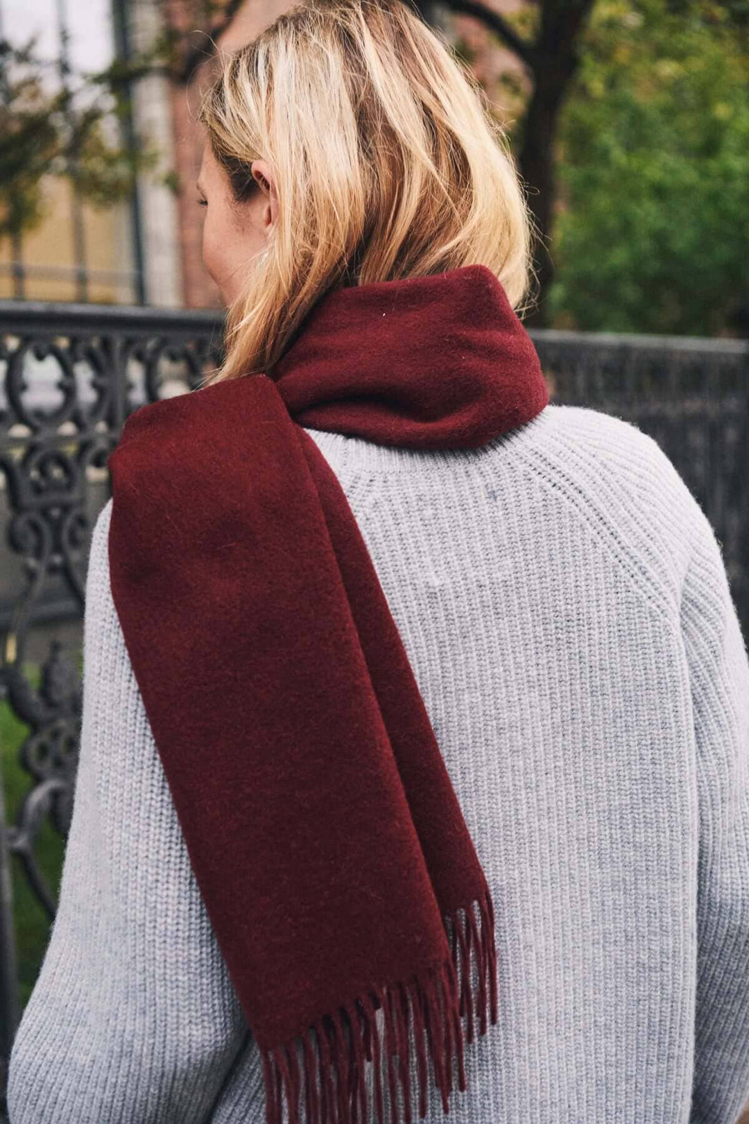 Foulard en laine Kitha