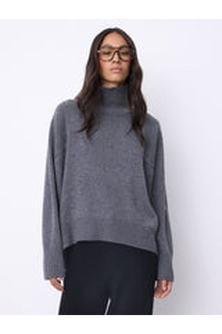 WENDY — Pull col cheminée oversize