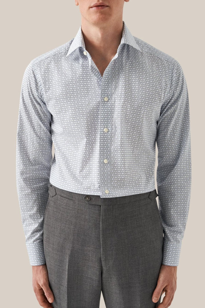 Chemise avec imprimé médaillon