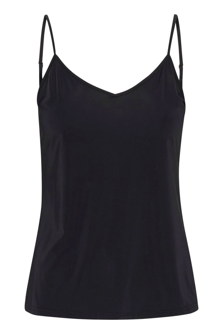 Camisole Lissandra avec fines bretelles et coupe ajustée, idéale pour un look versatile et confortable