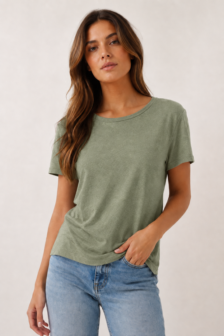 Sophia V-neck Short-Sleeve T-Shirt: A Must-Have