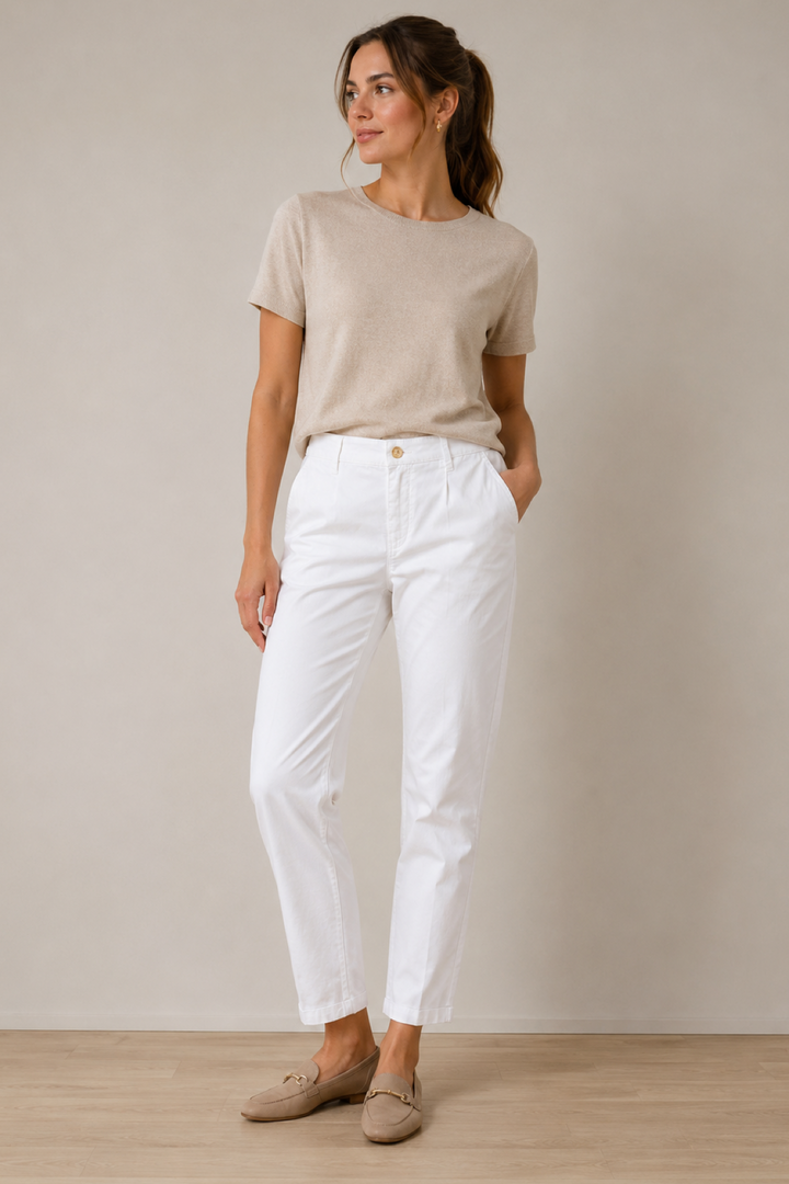 Chino pants on the right at Fit