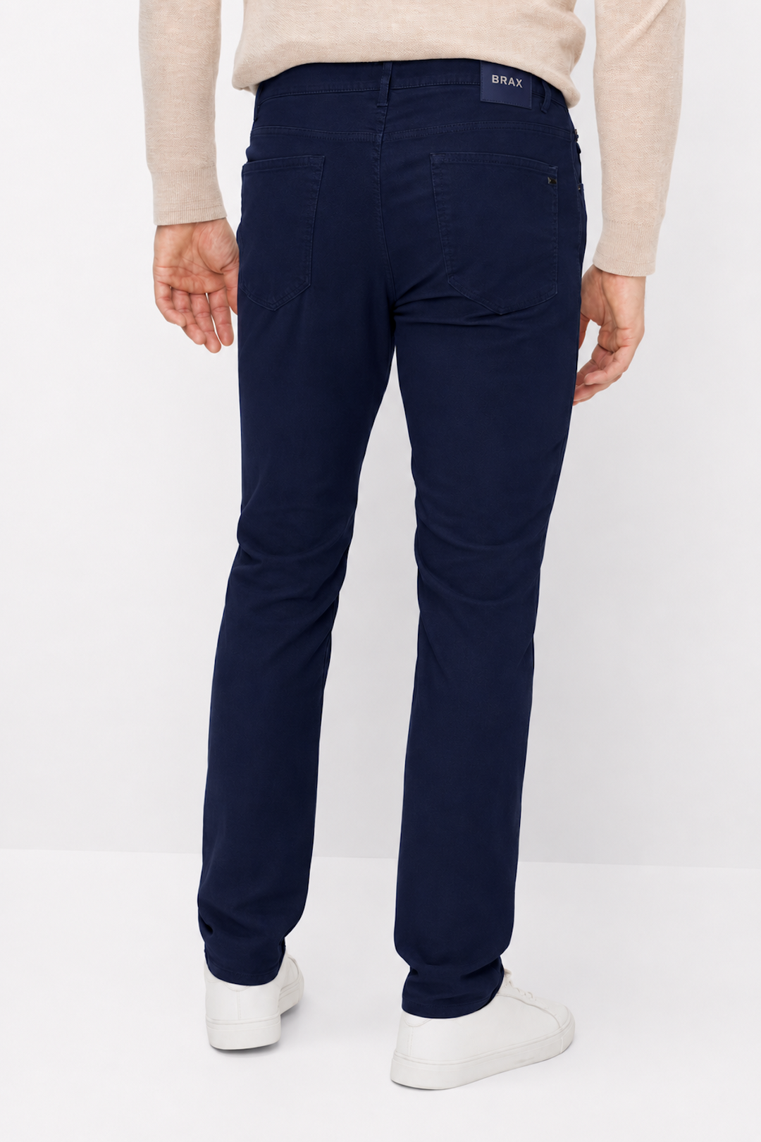 Fitted ankle-length pants