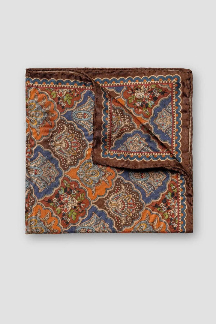 Foulard de poche en soie d&