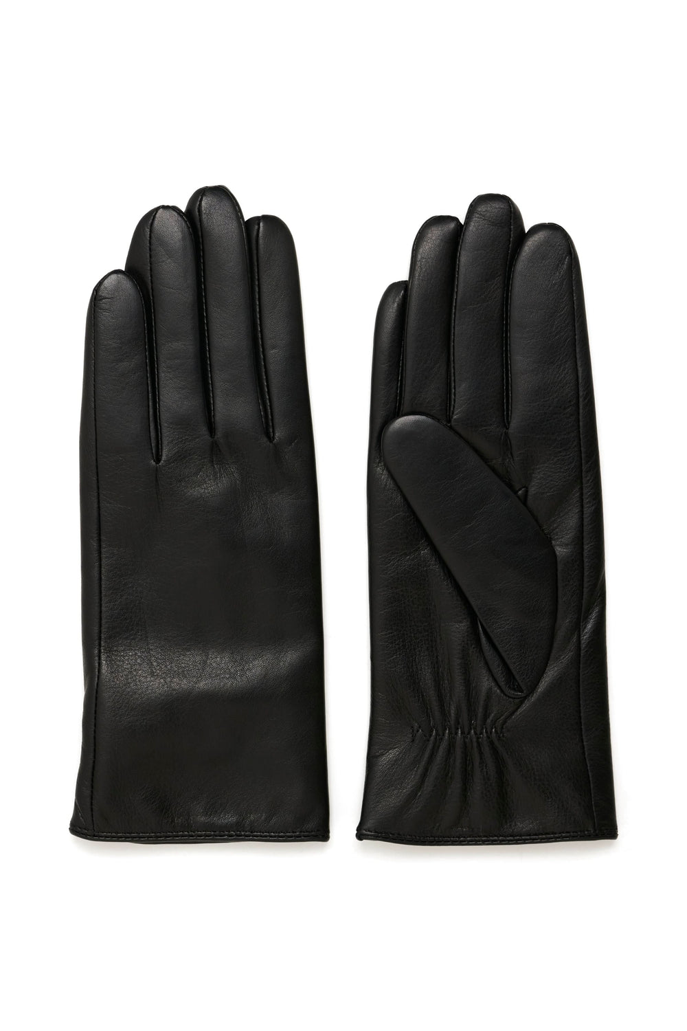 Gant Carrin en cuir véritable, coupe ajustée, élégance et confort pour l'hiver.