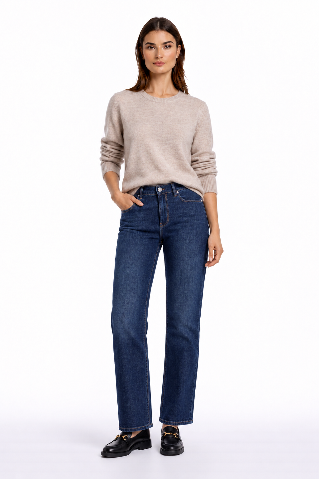 Jeans à coupe droite