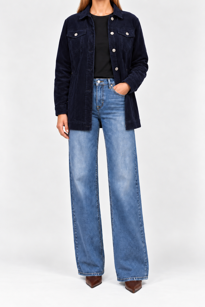Veste velours côtelé