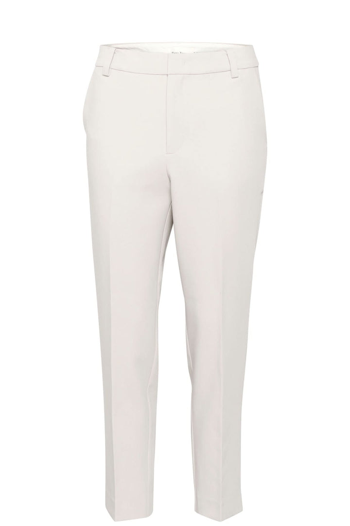 Pantalon habillé Urbana, coupe fuseau élégante, tissu léger, poches pratiques, finition raffinée à la cheville.