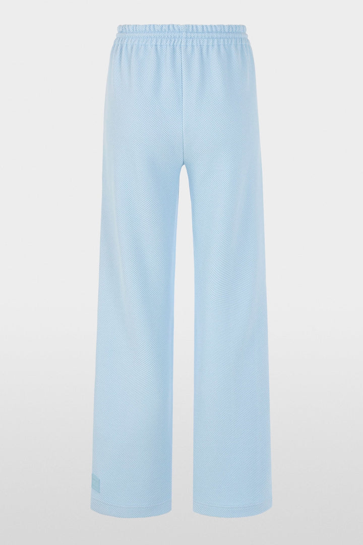 Pantalons à coupe large WASHINGTON avec taille élastique et bandes contrastantes, coupe droite fluide pour un look moderne et décontracté.