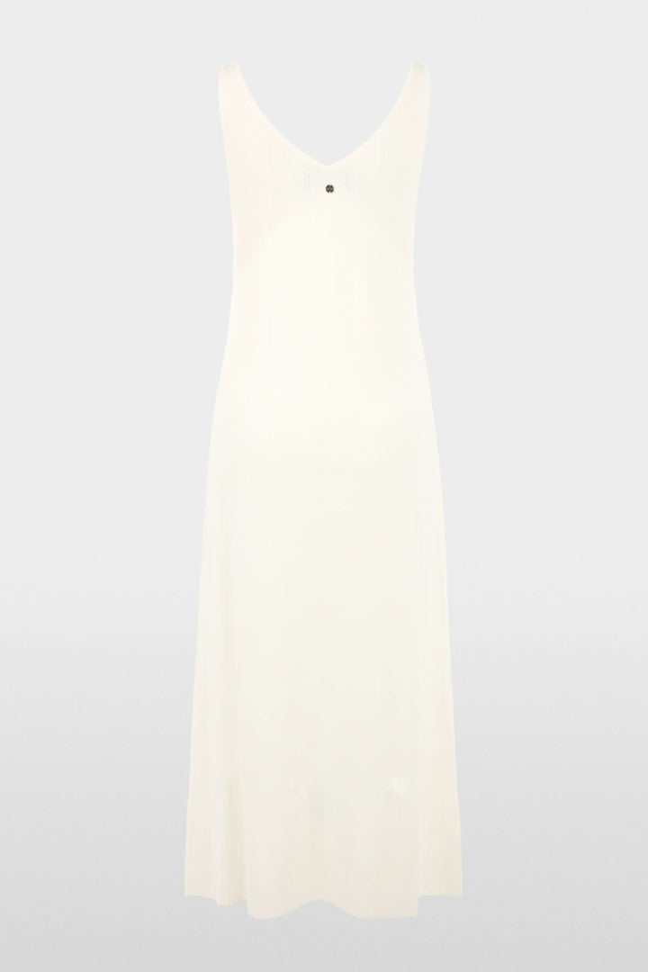 Flowy midi dress with a V-neck