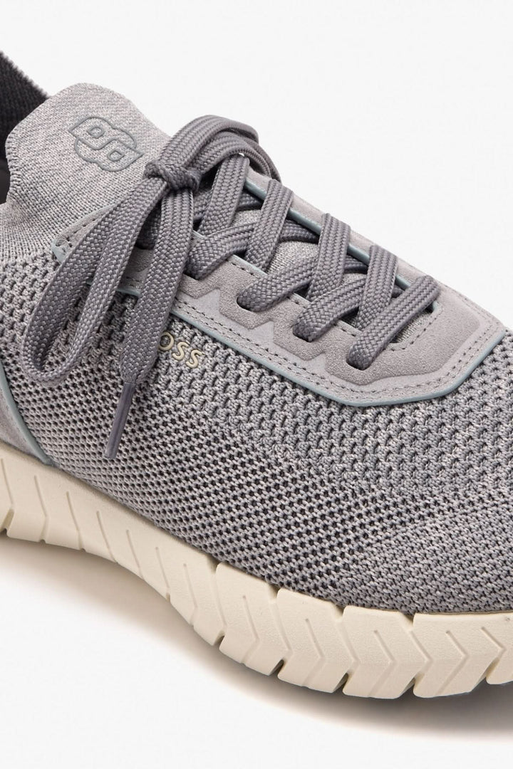 Sneaker Motion slon kns grise avec tige extensible et semelle légère pour confort quotidien et lifestyle actif.