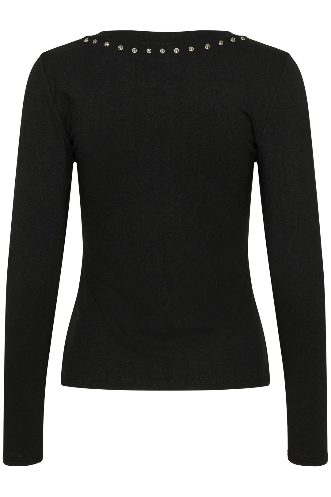 Vue arrière du T-shirt Marty à manches longues avec détails décoratifs à l&