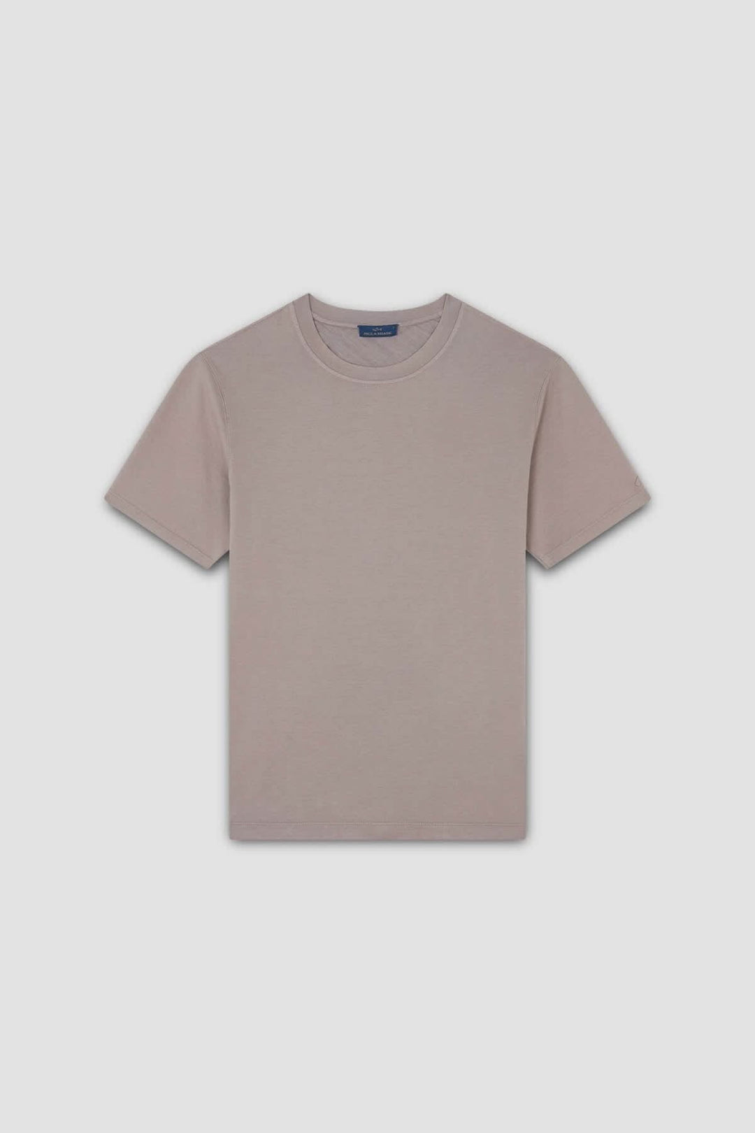 T-shirt en coton uni, couleur neutre, design minimaliste, parfait pour un style décontracté et élégant.
