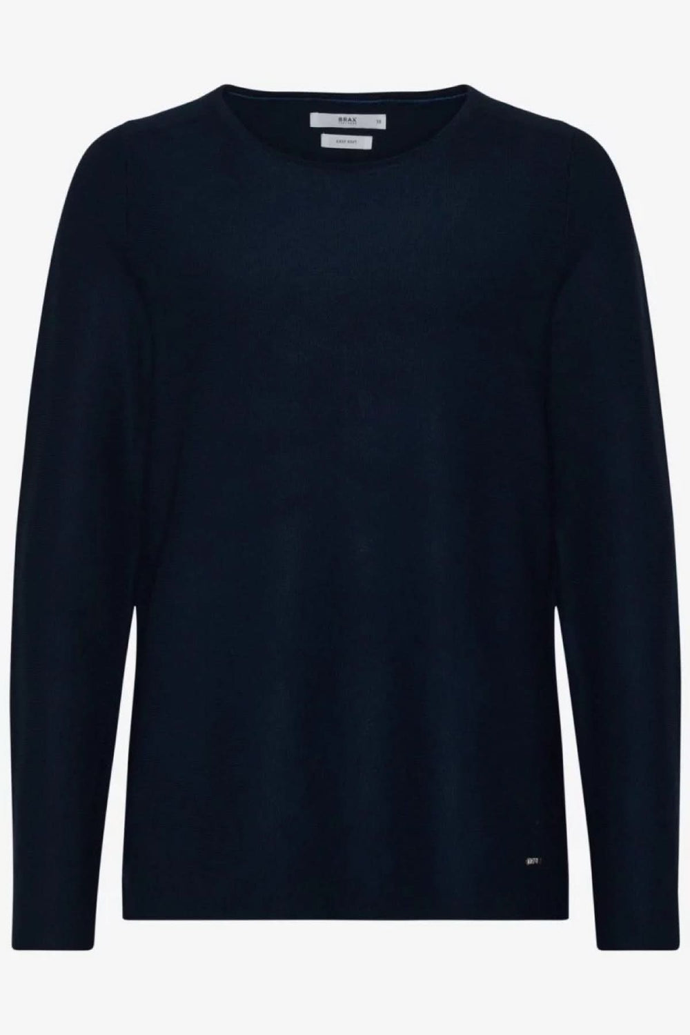Tricot col rond Lesley en noir, élégant et confortable pour les journées fraîches.