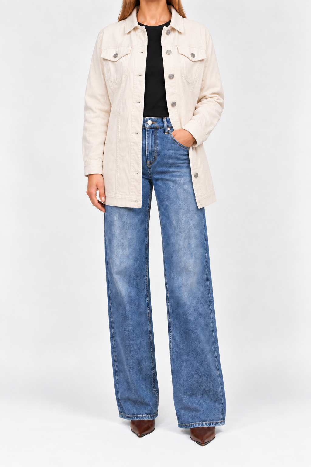 Veste velours côtelé