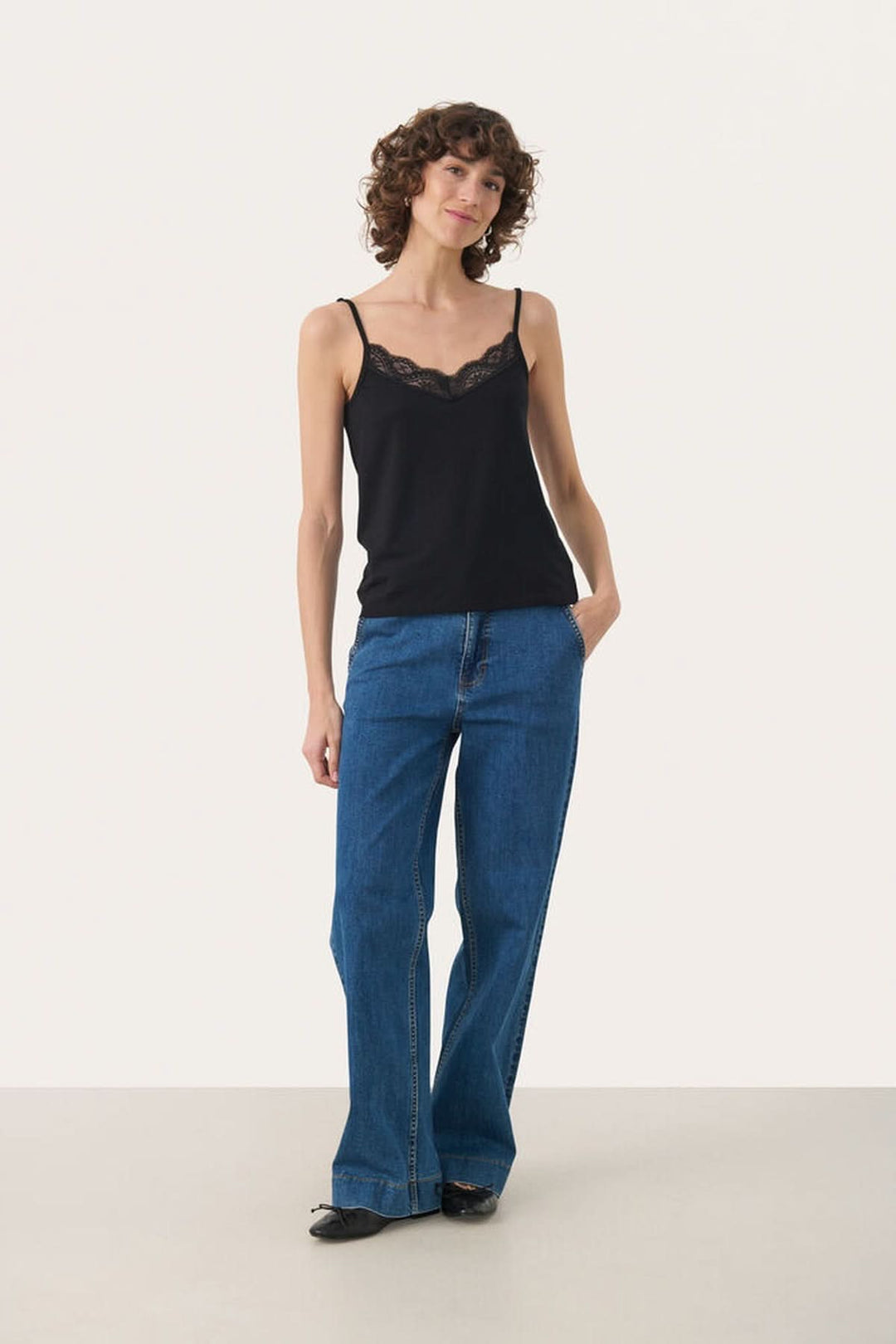 Camisole à fines bretelles Nataliene