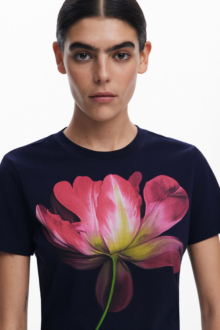 T-shirt imprimé fleur