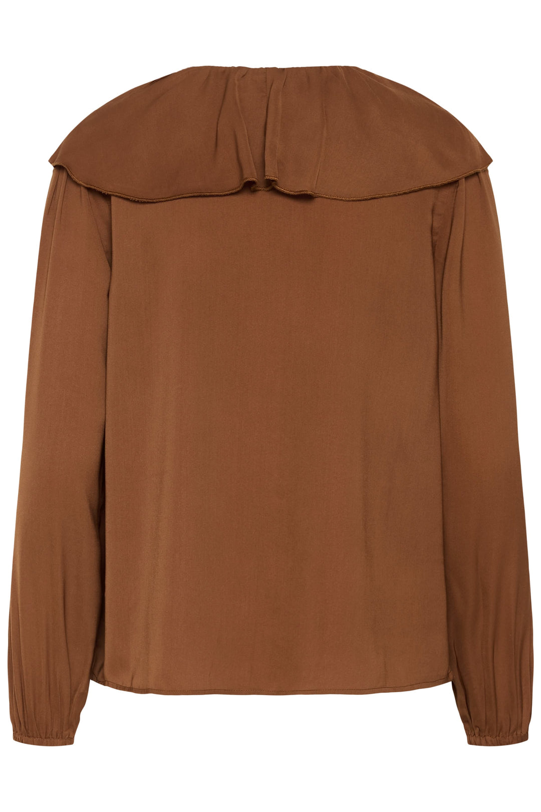 Blouse Beliv fluide à volants et manches longues pour femme Cream