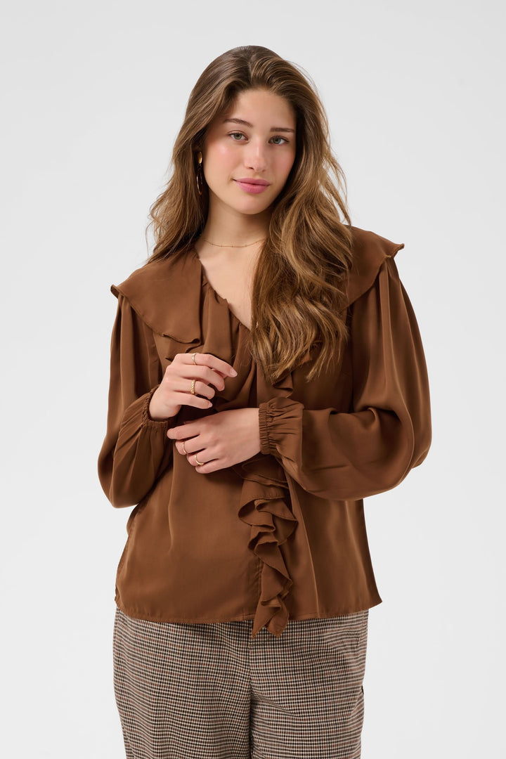 Blouse Beliv vue de face pour femme Cream