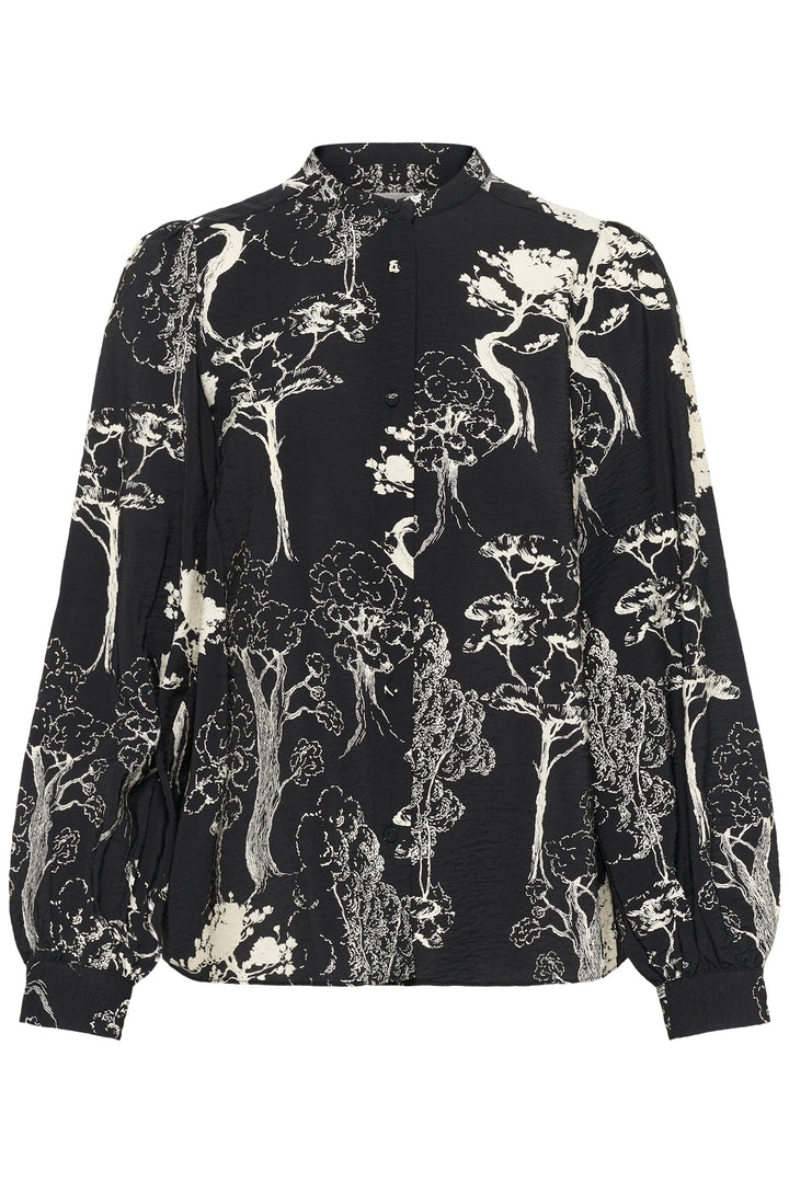 Blouse Makenna imprimée à manches bouffantes pour femme Inwear