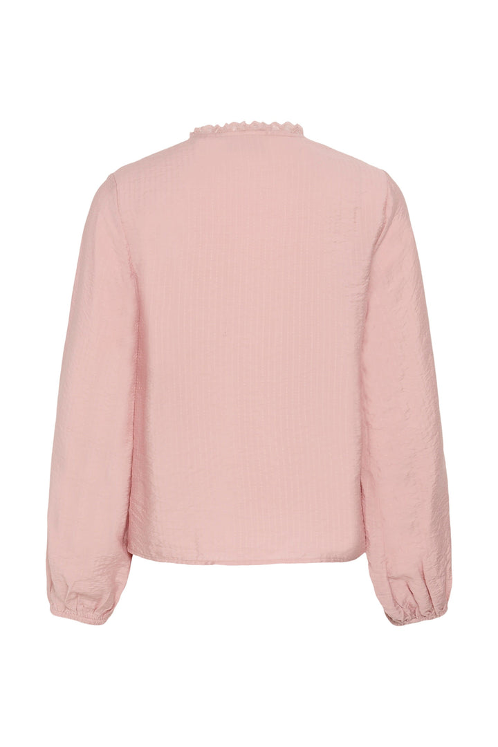 Blouse Sollie boutonnée à détails en dentelle pour femme Kaffe