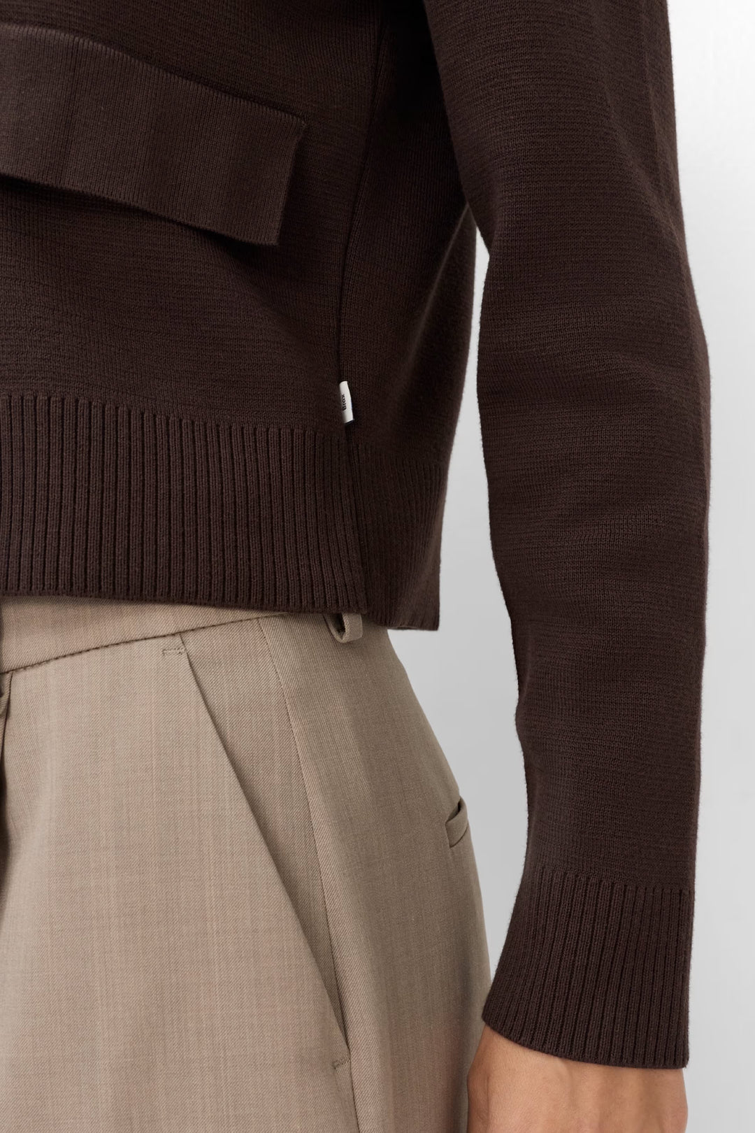 Cardigan Anni structuré à double boutonnage pour femme Brax
