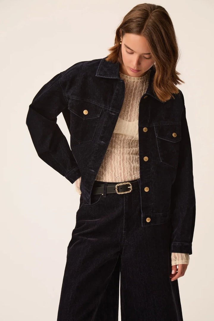 Ceinture en cuir Naomi vue de face pour femme Des Petits Hauts