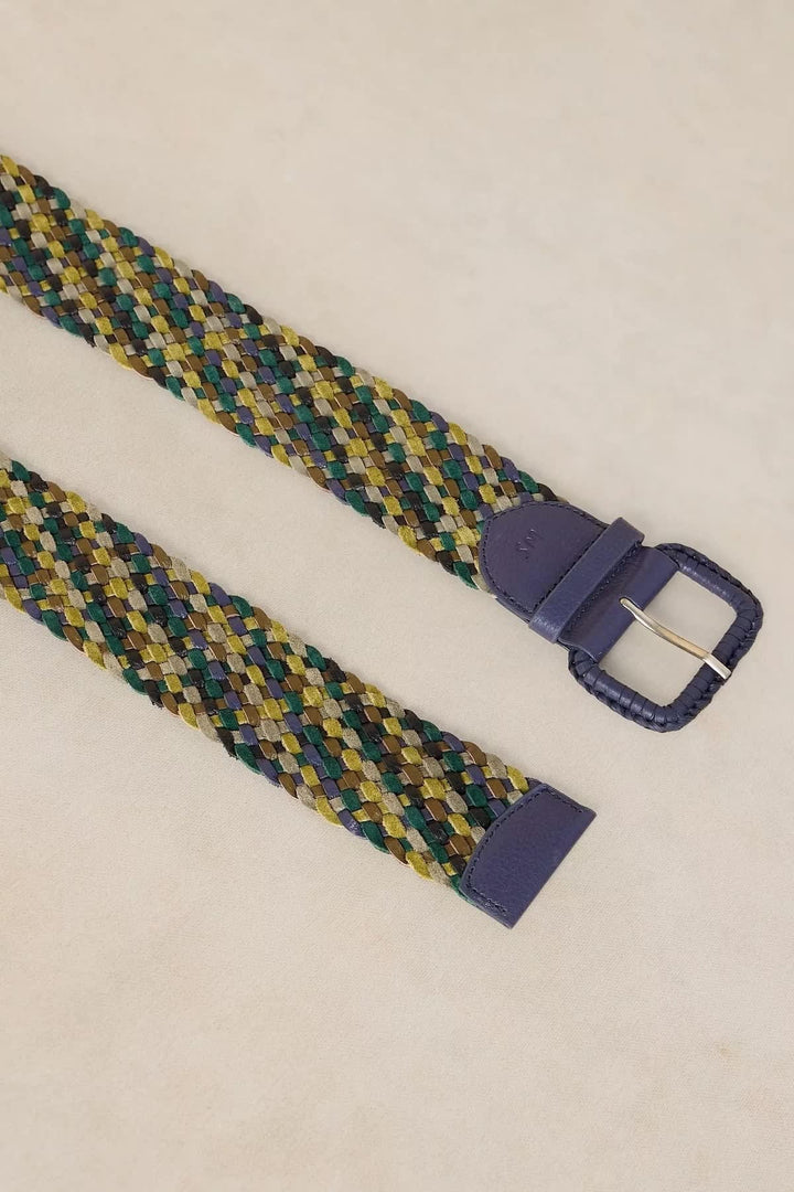 Ceinture tressée multicolore pour femme White Stuff