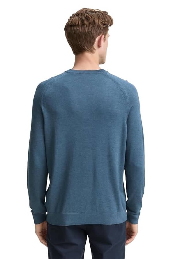 Front view of a blue Tom Tailor men&
