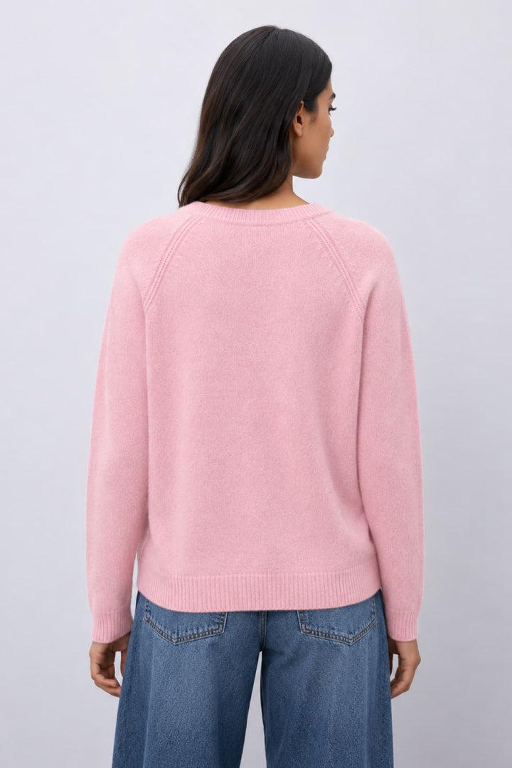 Chandail en maille à manches longues pour femme Not Shy