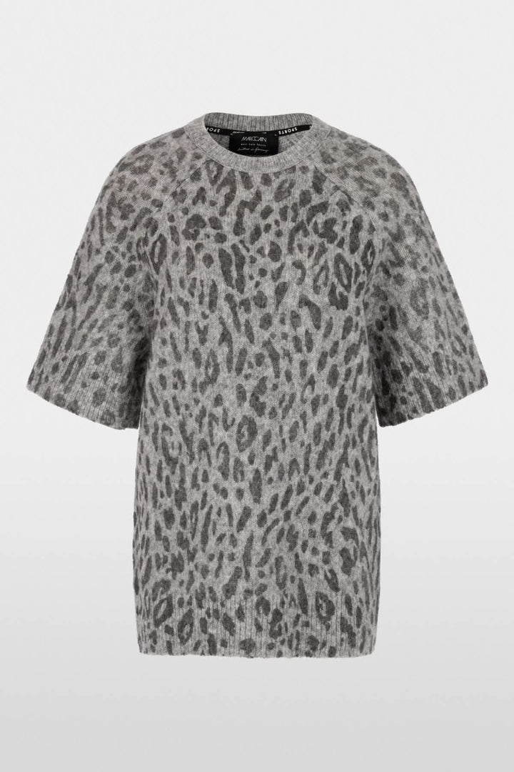 Chandail long à motif léopard pour femme Marc Cain