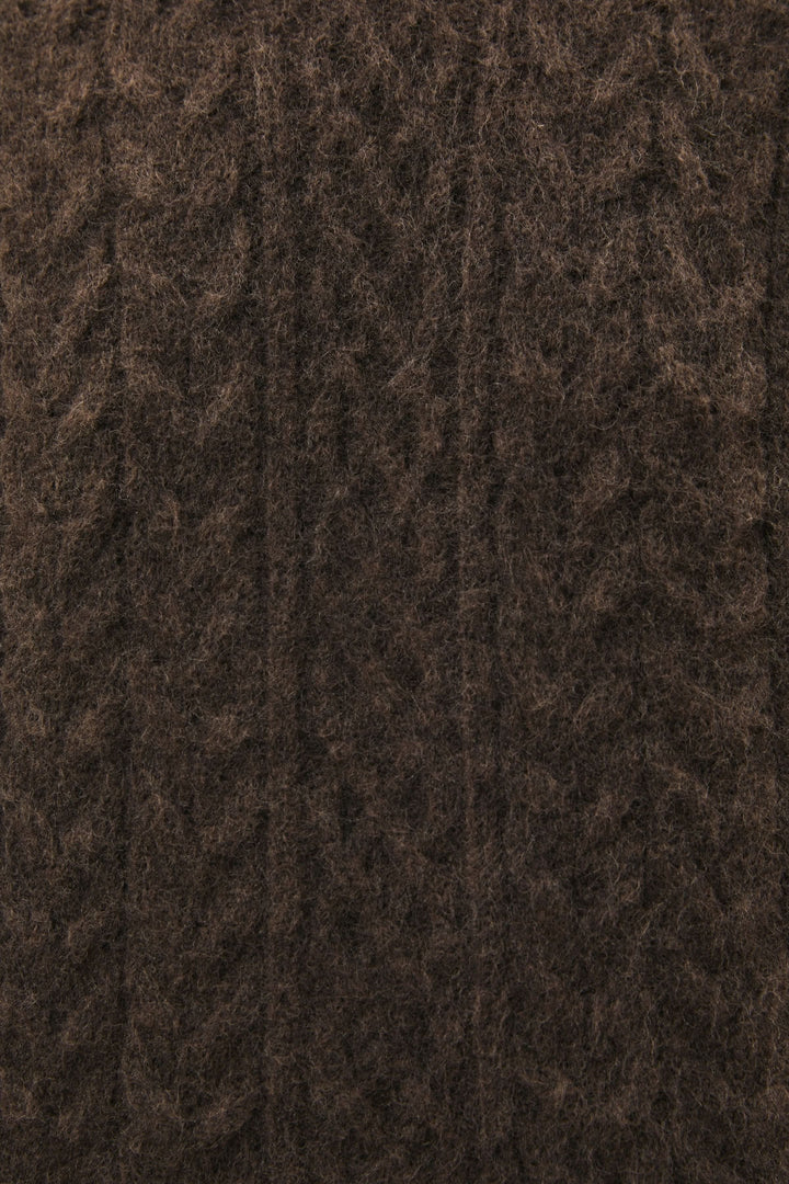 Chandail Minelo sans manches en tricot duveteux pour femme Humility