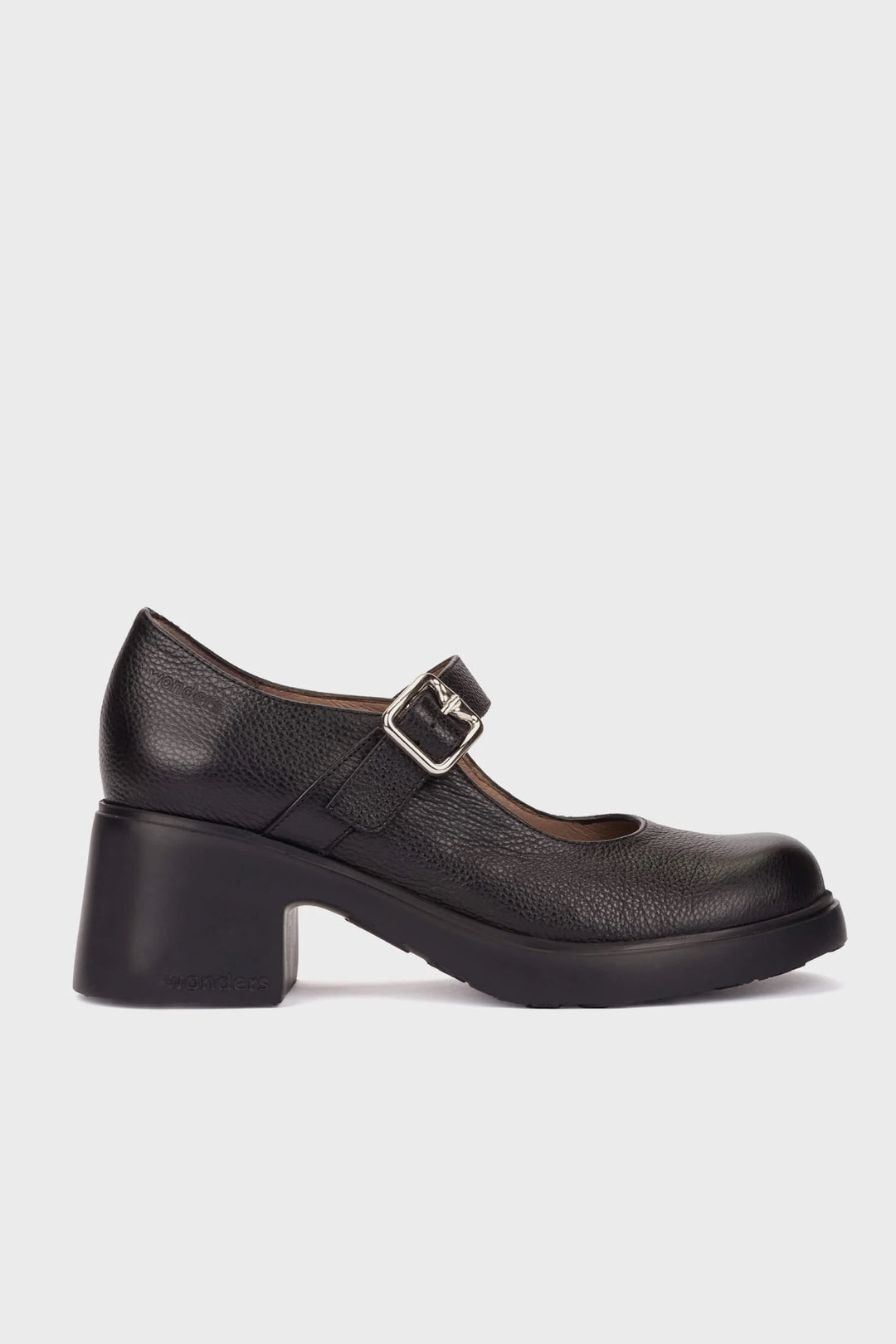 Chaussures de ville à bride et talon bloc pour femme Wonder