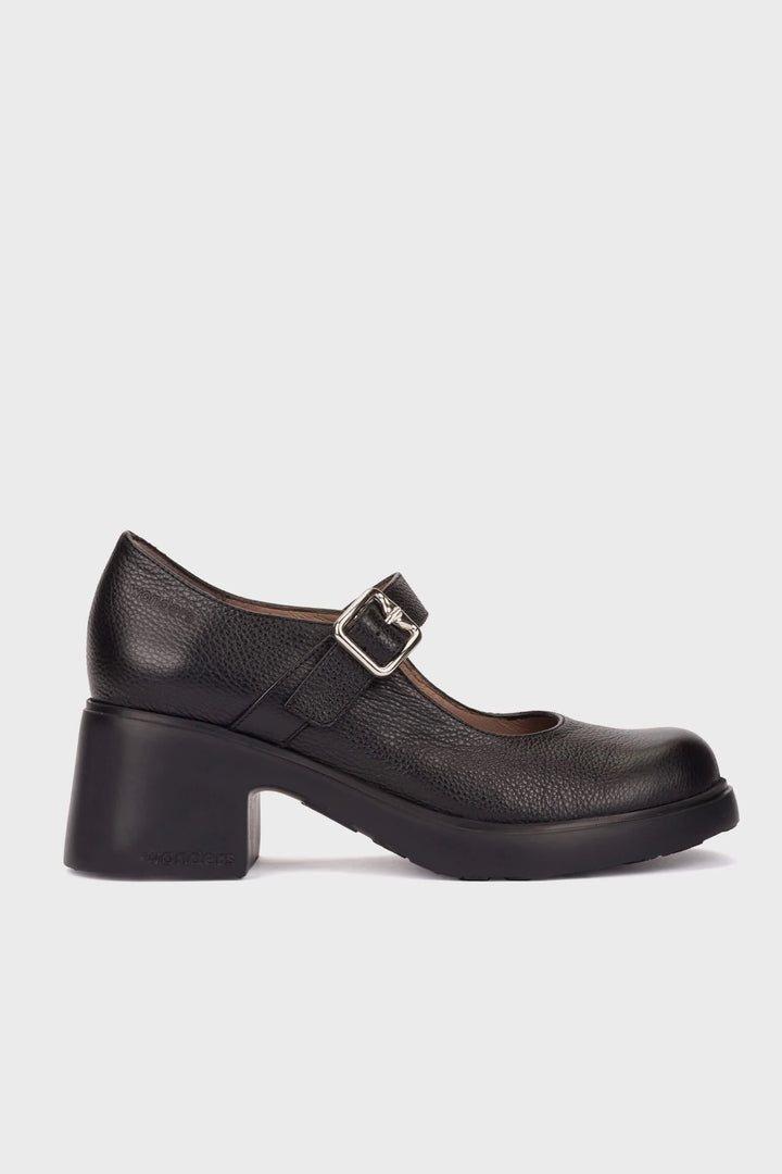 Chaussures de ville à bride et talon bloc pour femme Wonder