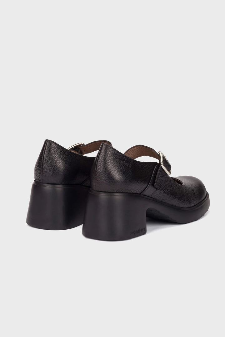 Chaussures de ville à bride et talon bloc pour femme Wonder