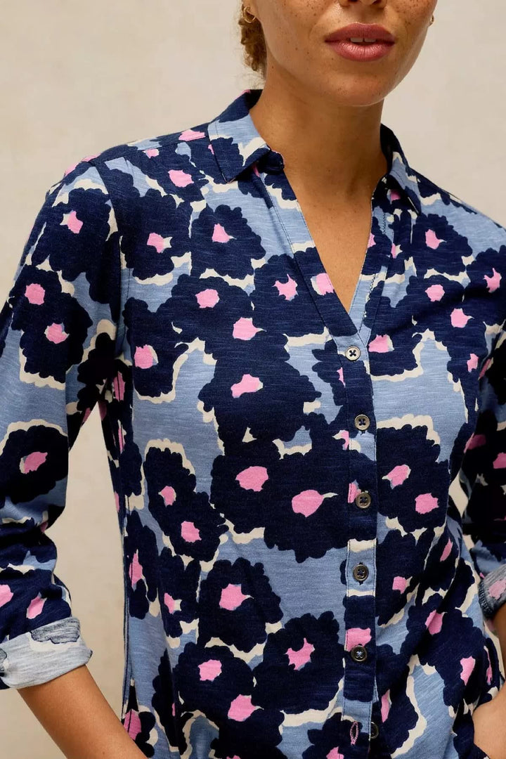 Chemise à imprimé floral pour femme White Stuff