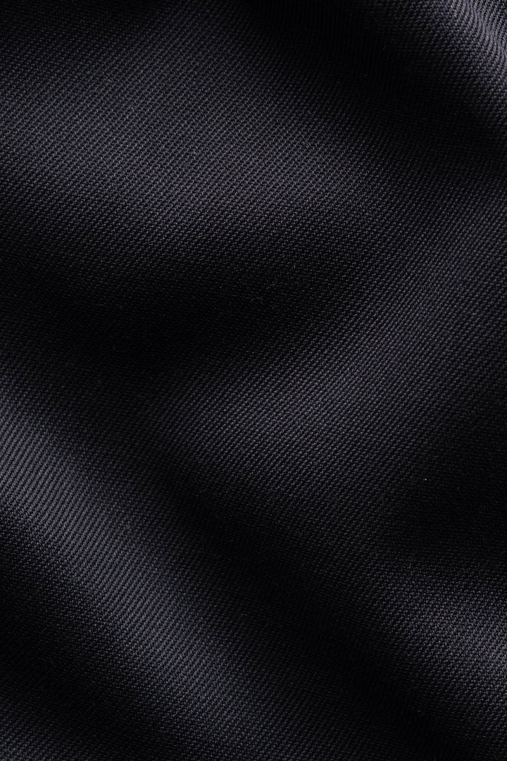 Vue de face chemise habillée extensible Eton pour homme blanche - Valérie Simon