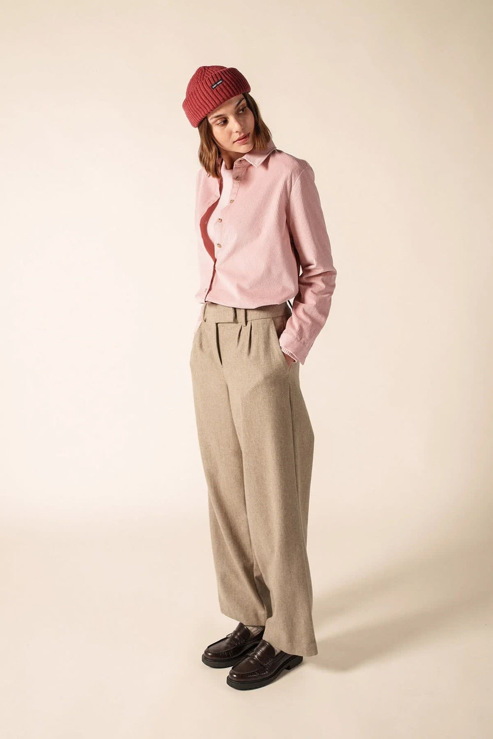 Saint James women's Magali corduroy shirt