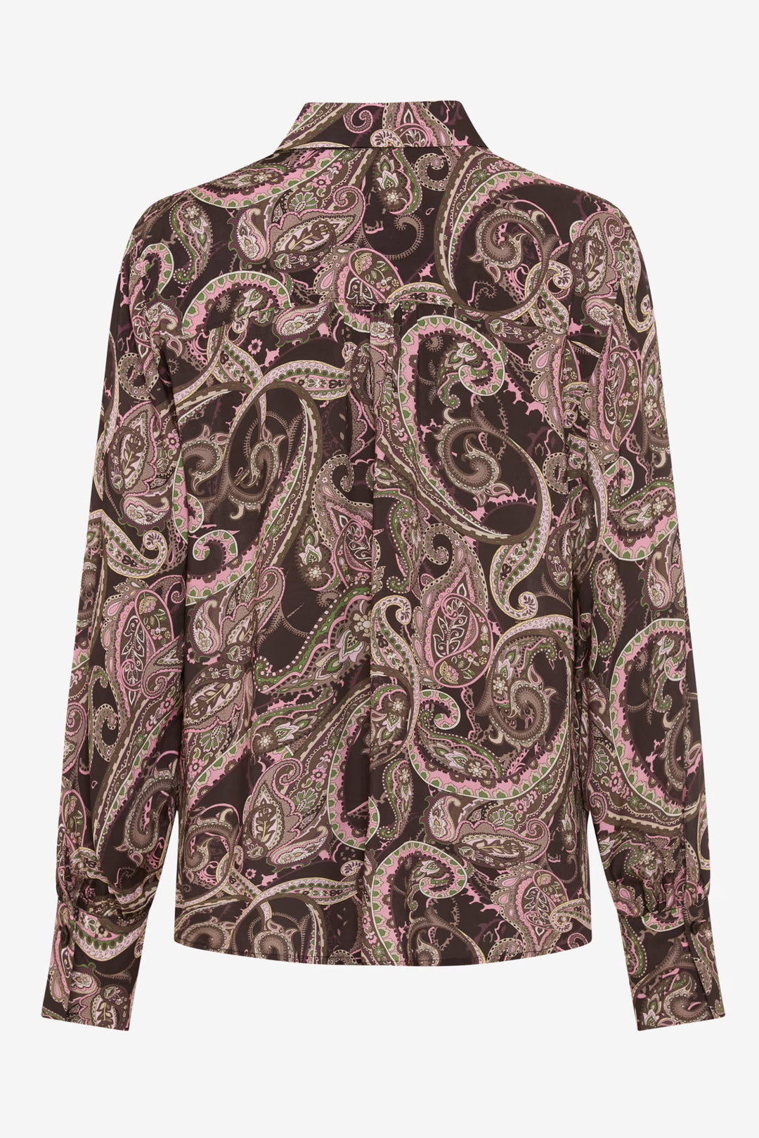 Chemise Vic à imprimé cachemire vue de face pour femme Brax