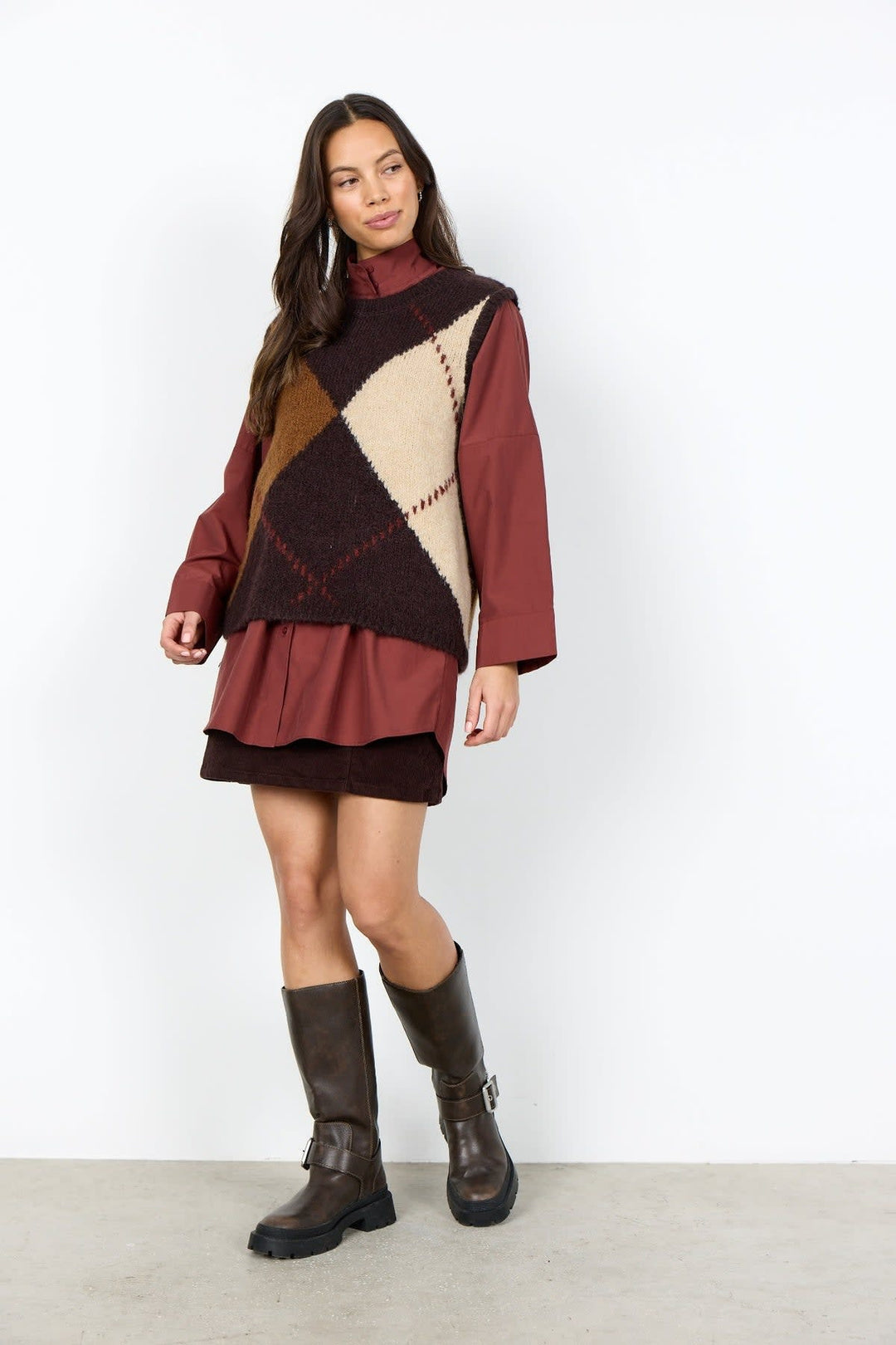 Débardeur en tricot pour femme Soya Concept
