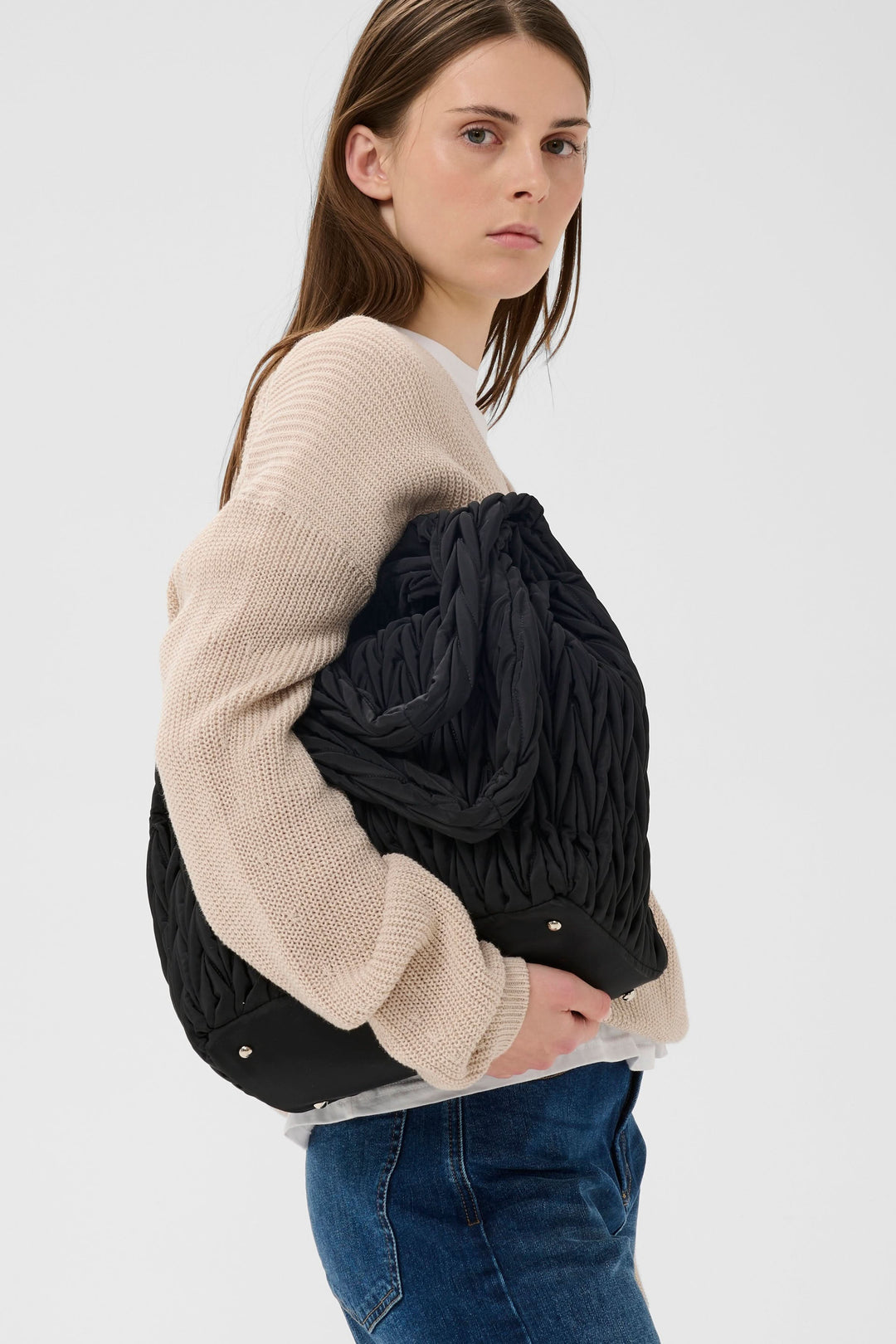 Samy Quilted Tote Bag