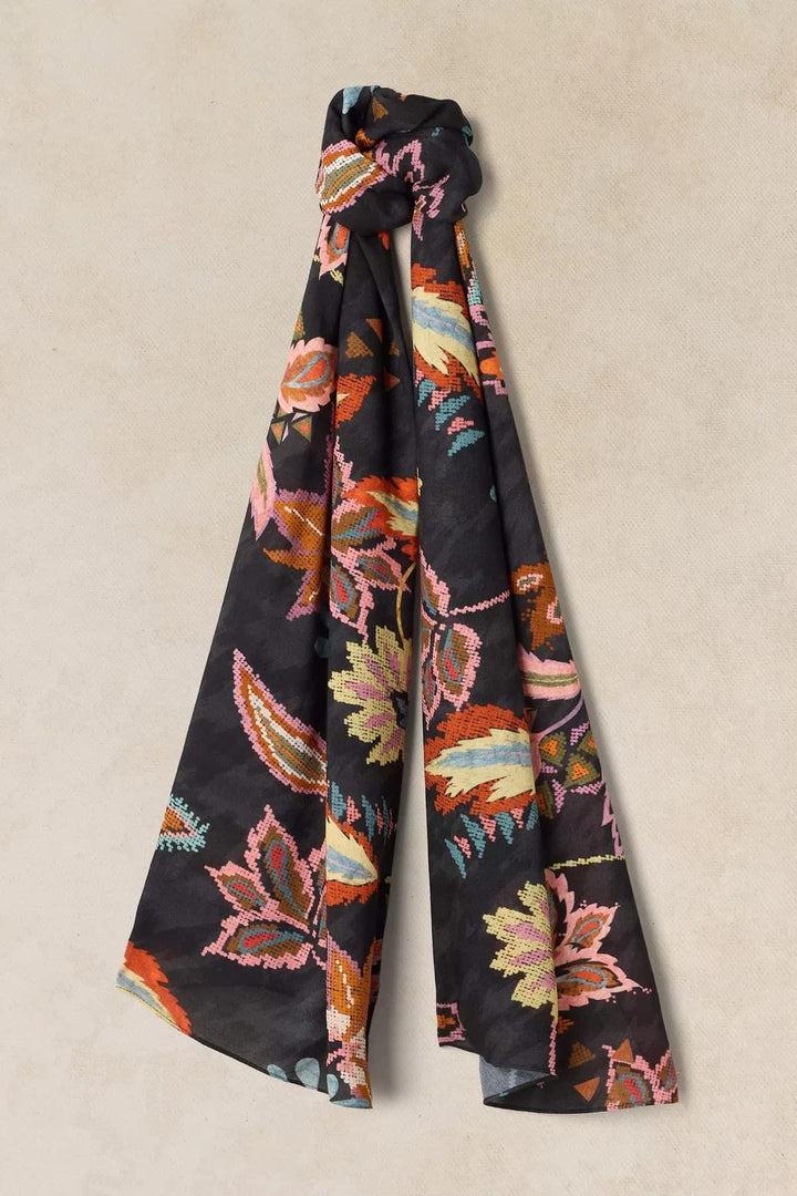 Foulard à imprimé floral multicolore pour femme White Stuff