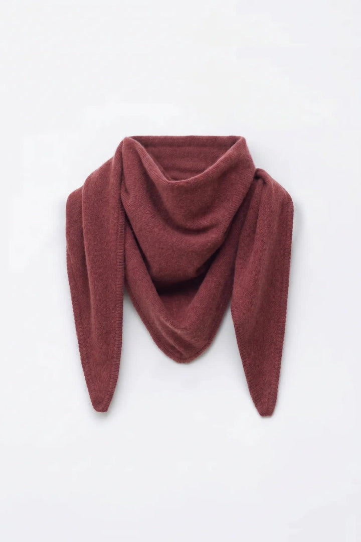Foulard triangulaire en maille Éléonore pour femme Not Shy