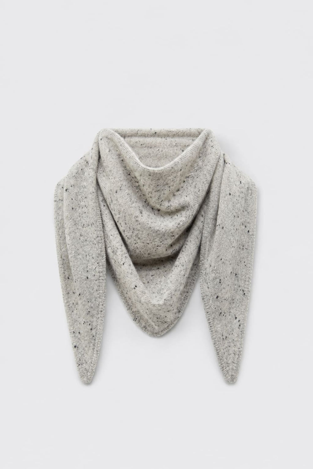 Foulard triangulaire en maille Éléonore pour femme Not Shy