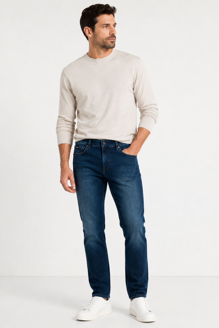 Jean coupe moderne extensible
