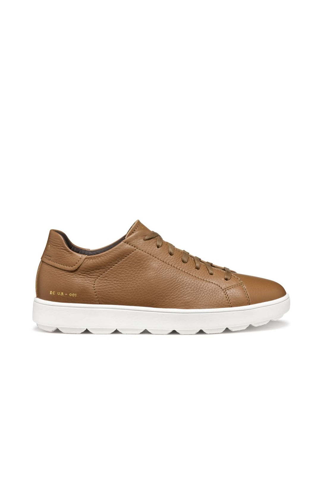 Textured leather sneakers